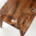 Load image into Gallery viewer, Walnut Sculpted Bench