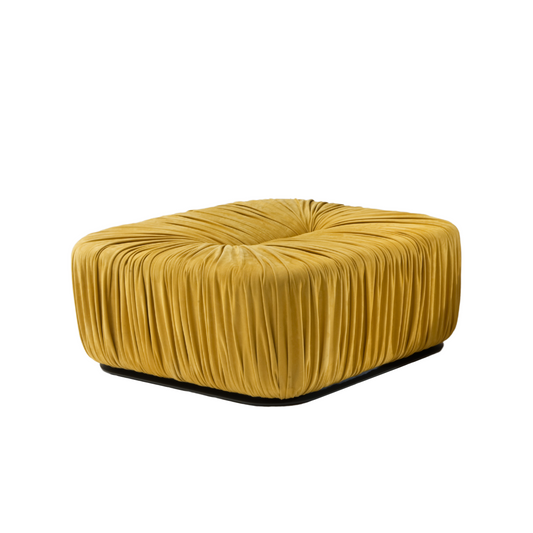 Drapé Pouf Square